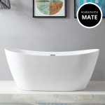 Banheira Sublime em acrílico Branco Mate
