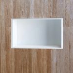 Nicho 295 x 445 x 80 mm em Solid Surface Branco