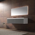 Móvel + Lavatório + Espelho VAST 1,40m