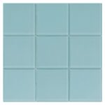 Pastilha Architect Glass C65 Cyan Mate - 30x30cm
