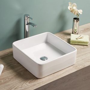 Lavatório Quadrado Branco -  R7050D