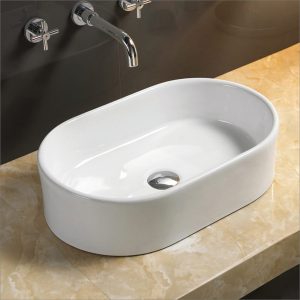 Lavatório Oval Branco - RS239