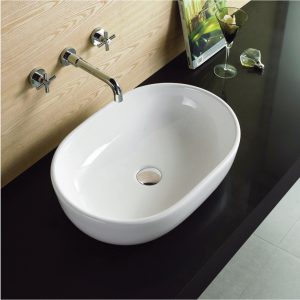 Lavatório Oval Branco - RS241A