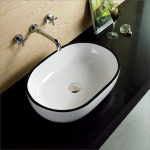 Lavatório Cerâmica Oval - RS241ABKLIN