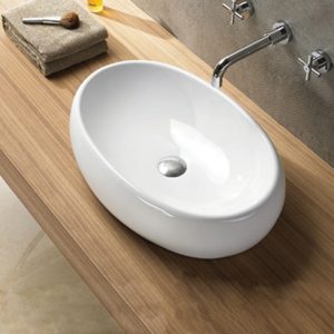 Lavatório Oval Branco - RS253