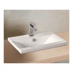 Lavatório Retangular Branco - RS3050XB