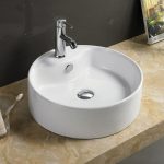 Lavatório Redondo Branco - RS7026