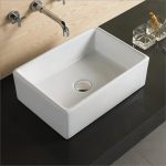 Lavatório Retangular Branco - RS7072
