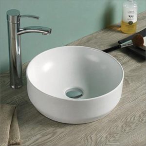 Lavatório Redondo Branco - RS7078DMW
