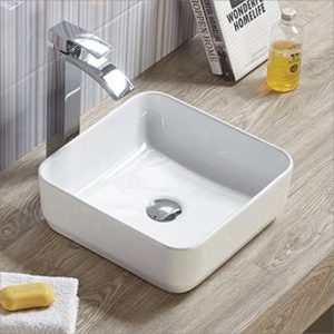 Lavatório Quadrado Branco -  RS7098