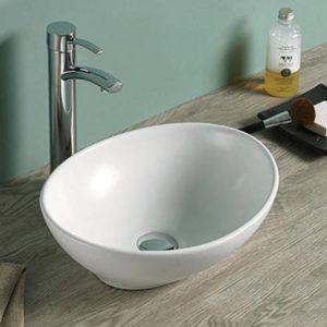 Lavatório Oval Branco - RS7138MW