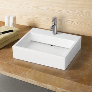 Lavatório Retangular Branco - RS7669B