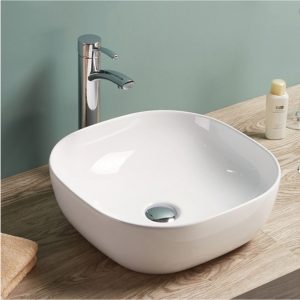 Lavatório Quadrado Branco -  RS78106