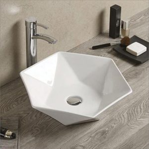 Lavatório Hexa Branco -  RS78172