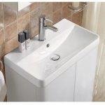 Lavatório de Encastre por Cima Retangular Branco - RS9560