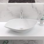 Lavatório em Pó de Pedra Folha - RSD5B