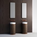 Lavatório em Pedestal Sublime Nogueira