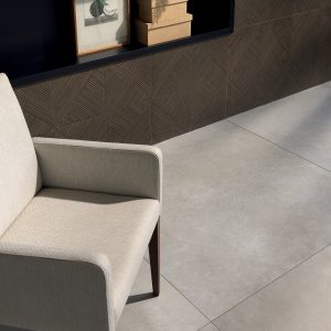 Porcelanico Nord Gris Natural 90x90cm Retificado
