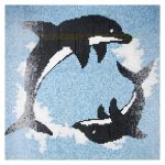 Decoração Pastilha Ocean Dolphin