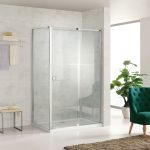 Resguardo de Duche Frontal Evolution 1,30M + Painel Lateral Fixo de 70CM