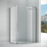 Resguardo de Duche Frontal Victrum 1,70M + Painel Lateral Fixo de 90CM