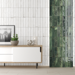 Porcelanico 7,5x30cm Brick White Ret. Pol.
