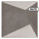 Porcelanico 3D 98x98mm Mate Grey