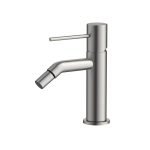 Monocomando Smooth de Bidé Níquel escovado