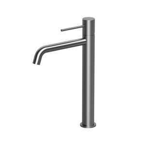Monocomando Smooth de Lavatório Alto Gun Metal