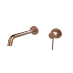 Monocomando Smooth de Encastre Rose Gold Escovado