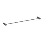 Toalheiro 60cm bide SMOOTH Gun Metal