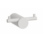 Cabide duplo SMOOTH Branco Mate
