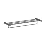 Toalheiro Prateleira SMOOTH Gun Metal