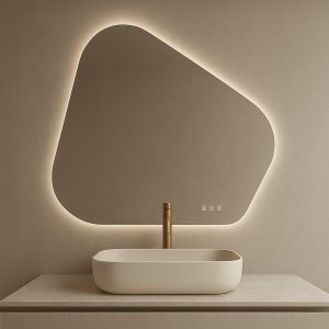 Espelho Accent 80x90 Horizontal Led