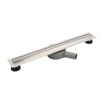 Calha de duche em inox 80cm inox