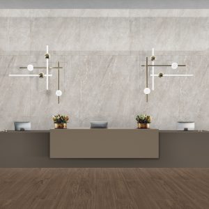 Lâmina em Porcelânico Palladium Grey - Polido 120x240cm