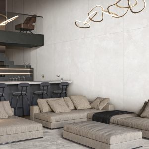 Lâmina em Porcelânico Dolostone Bianco - Polido 120x260cm