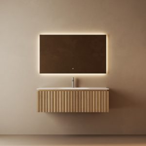 Móvel suspenso Stria 120cm Oak