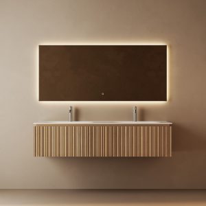 Móvel suspenso Stria 160cm Oak