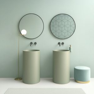 Lavatório em Pedestal Uno Sage