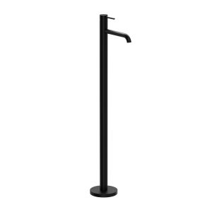 Monocomando de Lavatório de chão Preto Mate