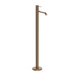 Monocomando de Lavatório de chão Rose Gold Escovado