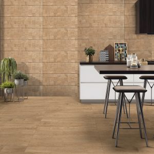 Porcelanico 30x120 Nature Brown Decor Mate