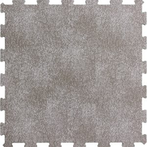 Mosaico de vinilo tejido color beige